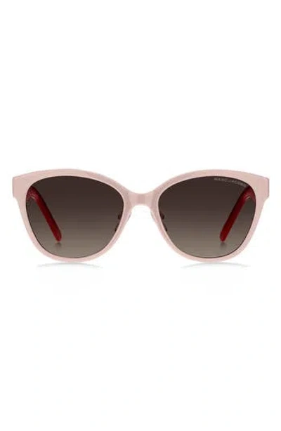 Marc Jacobs 55mm Cat Eye Sunglasses In Pink