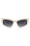 Marc Jacobs 55mm Gradient Cat Eye Sunglasses