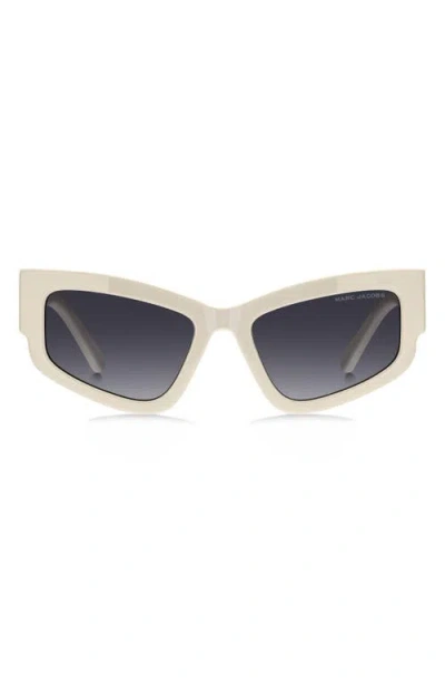 Marc Jacobs 55mm Gradient Cat Eye Sunglasses
