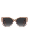 Marc Jacobs 55mm Gradient Cat Eye Sunglasses In Brown
