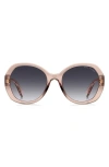 Marc Jacobs 55mm Gradient Oval Sunglasses