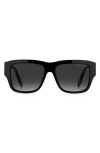 Marc Jacobs 55mm Gradient Square Sunglasses