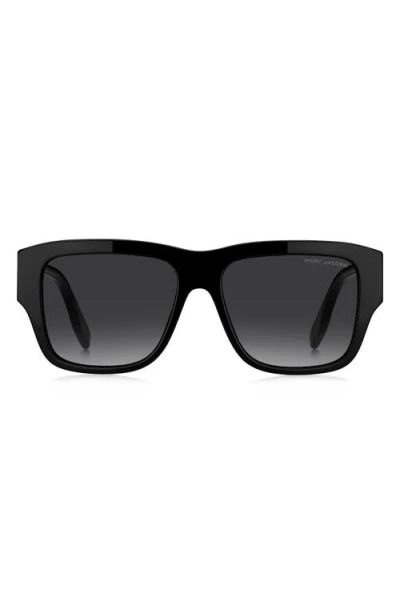 Marc Jacobs 55mm Gradient Square Sunglasses