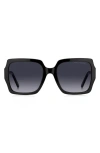 Marc Jacobs 55mm Gradient Square Sunglasses In Multi
