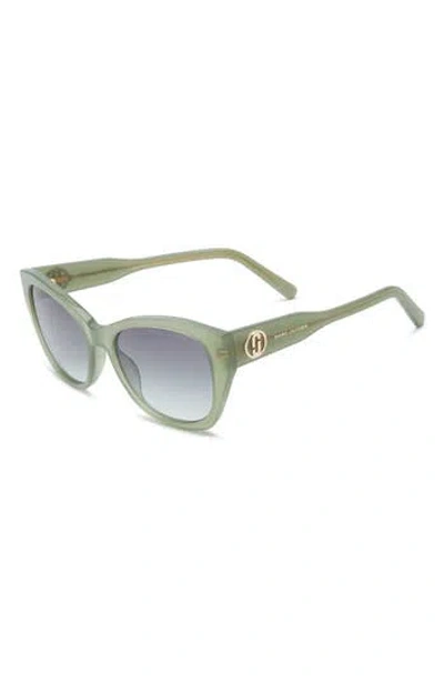 Marc Jacobs 55mm Square Sunglasses In Green