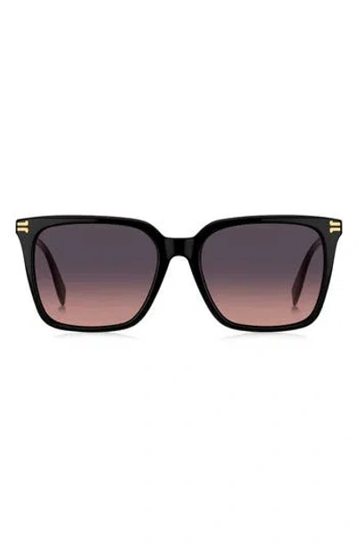 Marc Jacobs 55mm Square Sunglasses In Brown