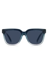 Marc Jacobs 55mm Square Sunglasses In Blue Azur/blue