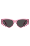 Marc Jacobs Marc 803s Nylon Cat-eye Sunglasses In Pink