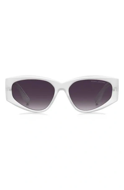 Marc Jacobs 56mm Gradient Cat Eye Sunglasses
