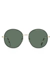 Marc Jacobs 56mm Gradient Round Sunglasses