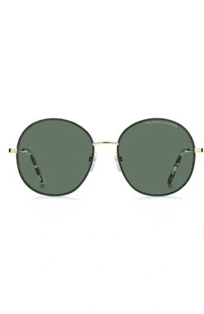 Marc Jacobs 56mm Gradient Round Sunglasses In Multi