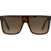 Marc Jacobs 57mm Flat Top Sunglasses