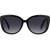 Marc Jacobs 57mm Gradient Cat Eye Sunglasses