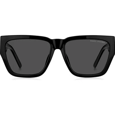 Marc Jacobs 57mm Gradient Square Sunglasses