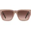 Marc Jacobs 57mm Gradient Square Sunglasses In Beige Grey/brown Gradient