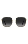 Marc Jacobs 58mm Gradient Square Sunglasses In Multi