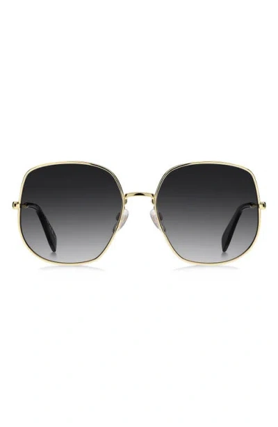 Marc Jacobs 59mm Gradient Square Sunglasses In Pattern
