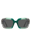 Marc Jacobs 59mm Square Sunglasses In Green Grey/grey Fuschia Ms