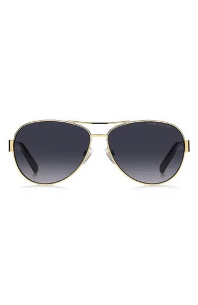 MARC JACOBS MARC JACOBS 60MM AVIATOR SUNGLASSES