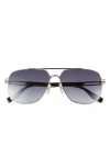 Marc Jacobs 60mm Gradient Aviator Sunglasses