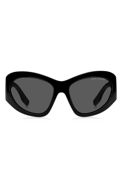 Marc Jacobs 62mm Rectangular Sunglasses