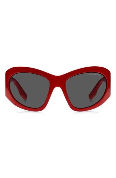 Marc Jacobs 62mm Rectangular Sunglasses
