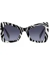 Marc Jacobs Marc 761s Acetate Butterfly Sunglasses In White