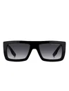 Marc Jacobs 775 Sunglasses In Black/dark Grey Sf