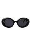 Marc Jacobs Crystal Black Acetate Sunglasses