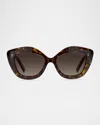Marc Jacobs 52mm Cat Eye Sunglasses In Brown