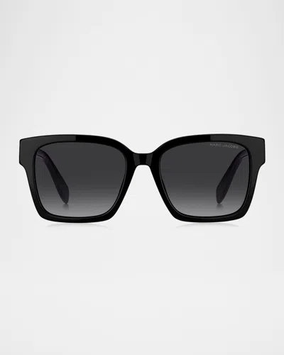 MARC JACOBS TORTOISE RECTANGLE SUNGLASSES