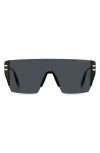 Marc Jacobs 99mm Shield Sunglasses In Black/grey