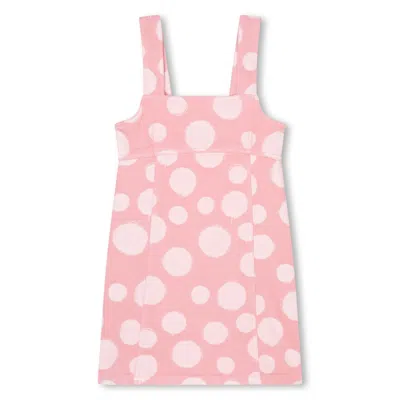Marc Jacobs Kids' Abito A Pois In Pink