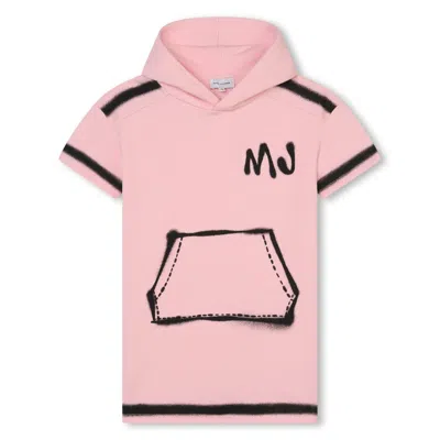 Marc Jacobs Kids' Abito Con Stampa In Pink
