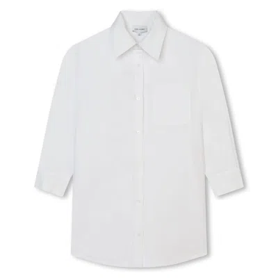 Marc Jacobs Kids' Abito Modello Camicia In White