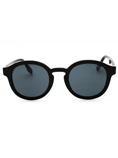 Marc Jacobs Acetate Round Women's Sunglasses In Black