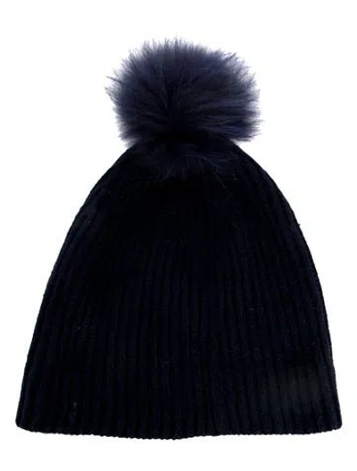 Pre-owned Marc Jacobs Acrylic Knit Beanie In Blue