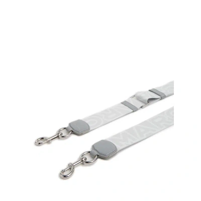 Marc Jacobs Adjustable Shoulder Strap With Logo In Burgundy