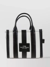 MARC JACOBS ADJUSTABLE STRAP STRIPED TRAVEL TOTE