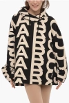 MARC JACOBS ALL-OVER MONOGRAM OVERSIZED HOODIE