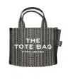 Marc Jacobs Sac Cabas The Monogram Jacquard Large Tote Bag In Black