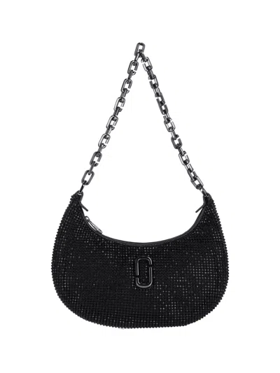 Marc Jacobs Aluminium Mesh & Glass Handbag In Black