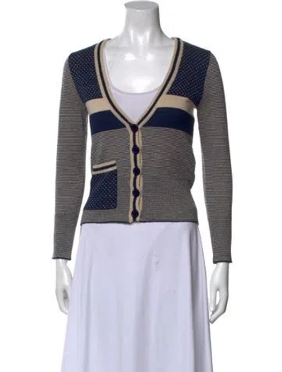 Pre-owned Marc Jacobs Angora Striped Sweater W/ Tags