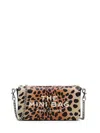 Marc Jacobs The Cheetah Chain Leopard Printed Mini Shoulder Bag In Brown