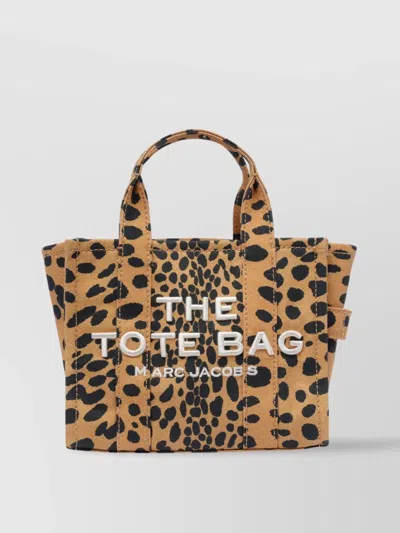 Marc Jacobs Animal Print Small Tote Bag In Neutral