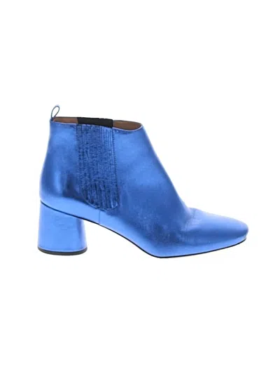 Pre-owned Marc Jacobs Ankle Boots In Blue