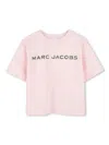Marc Jacobs Appliqué Logo T-shirt In Pink