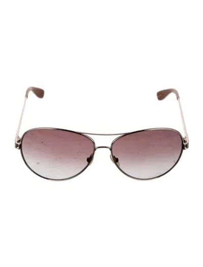 Pre-owned Marc Jacobs Aviator Gradient Sunglasses