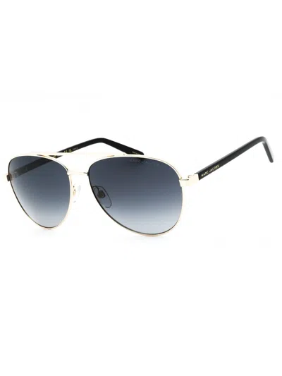 Marc Jacobs Aviator Sunglasses For Women - Marc 760/s In Gold
