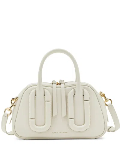 Marc Jacobs Babe Mini Leather Top Handle Bag In White